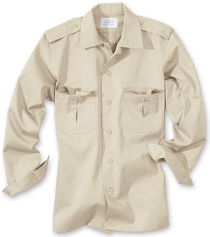 CHEMISE PILOTE BEIGE