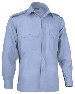 CHEMISE PILOTE BLEU CIEL