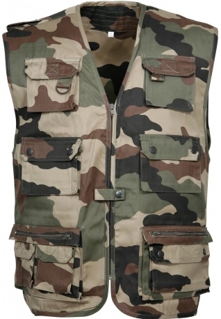 GILET REPORTER CAMO