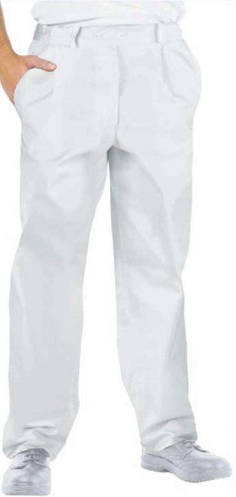 PANTALON BLANC BOUTONS