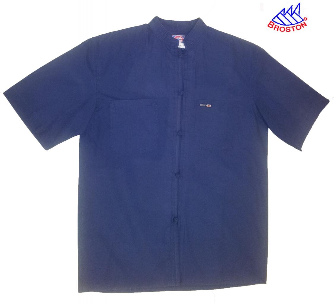 Polo Bleu Col Mao Broston