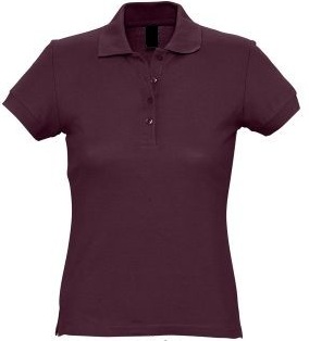 POLO FEMME BORDEAUX