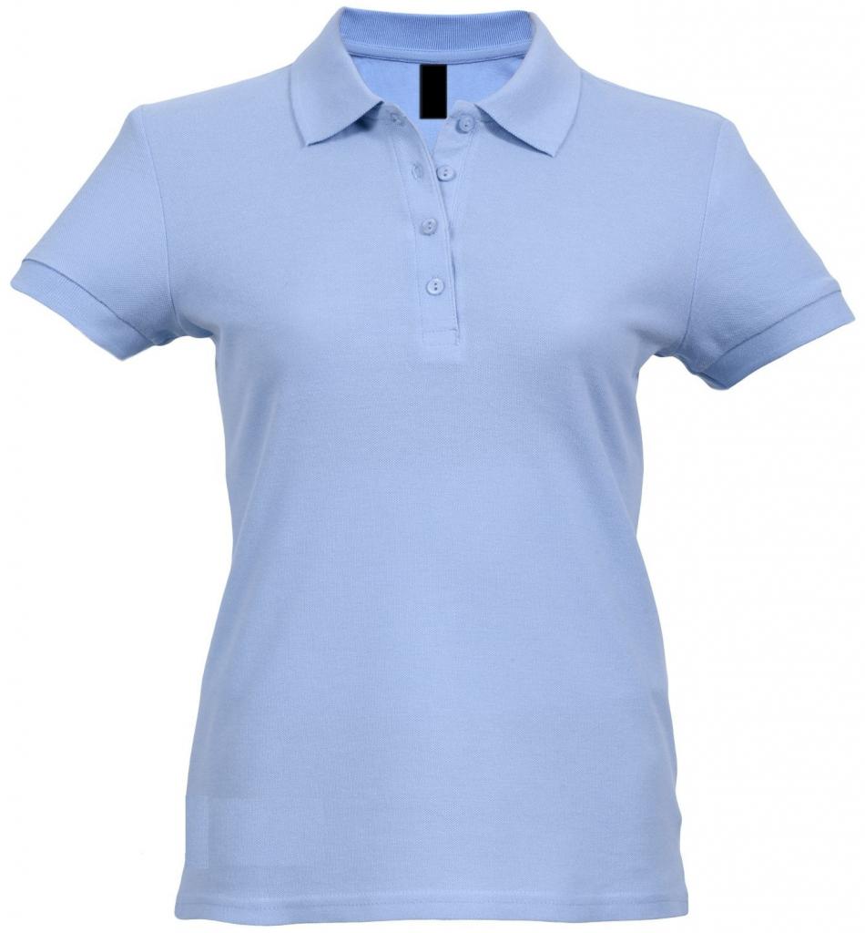 POLO FEMME CIEL PIQUE