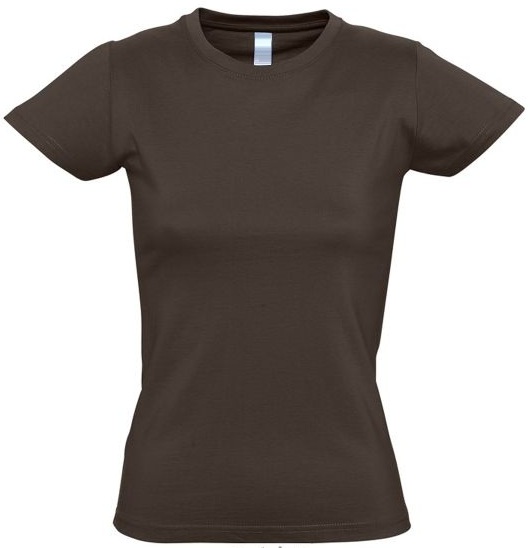 TEE SHIRT FEMME CHOCOLAT