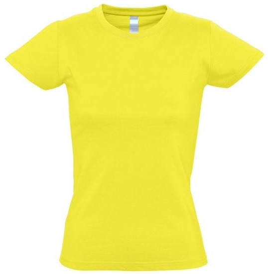 TEE SHIRT FEMME CITRON