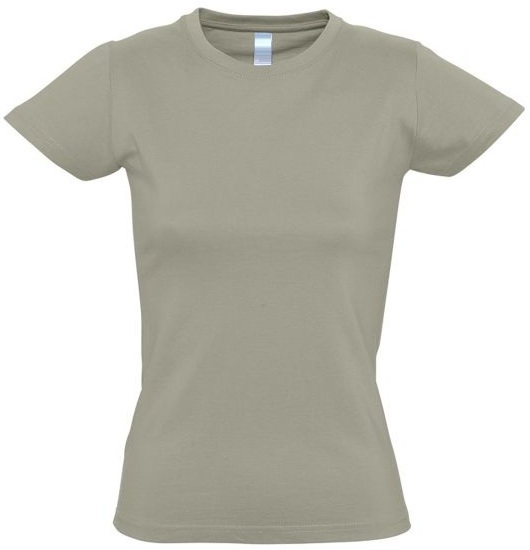 TEE SHIRT FEMME KAKI