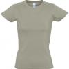 TEE SHIRT FEMME KAKI