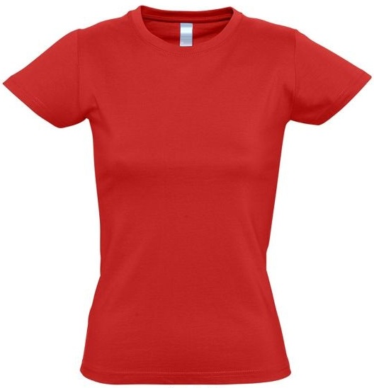 TEE SHIRT FEMME ROUGE