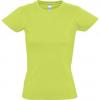 TEE SHIRT FEMME VERT POMME